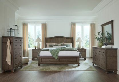 Oxford Sleigh Storage Bed - Chapin Furniture
