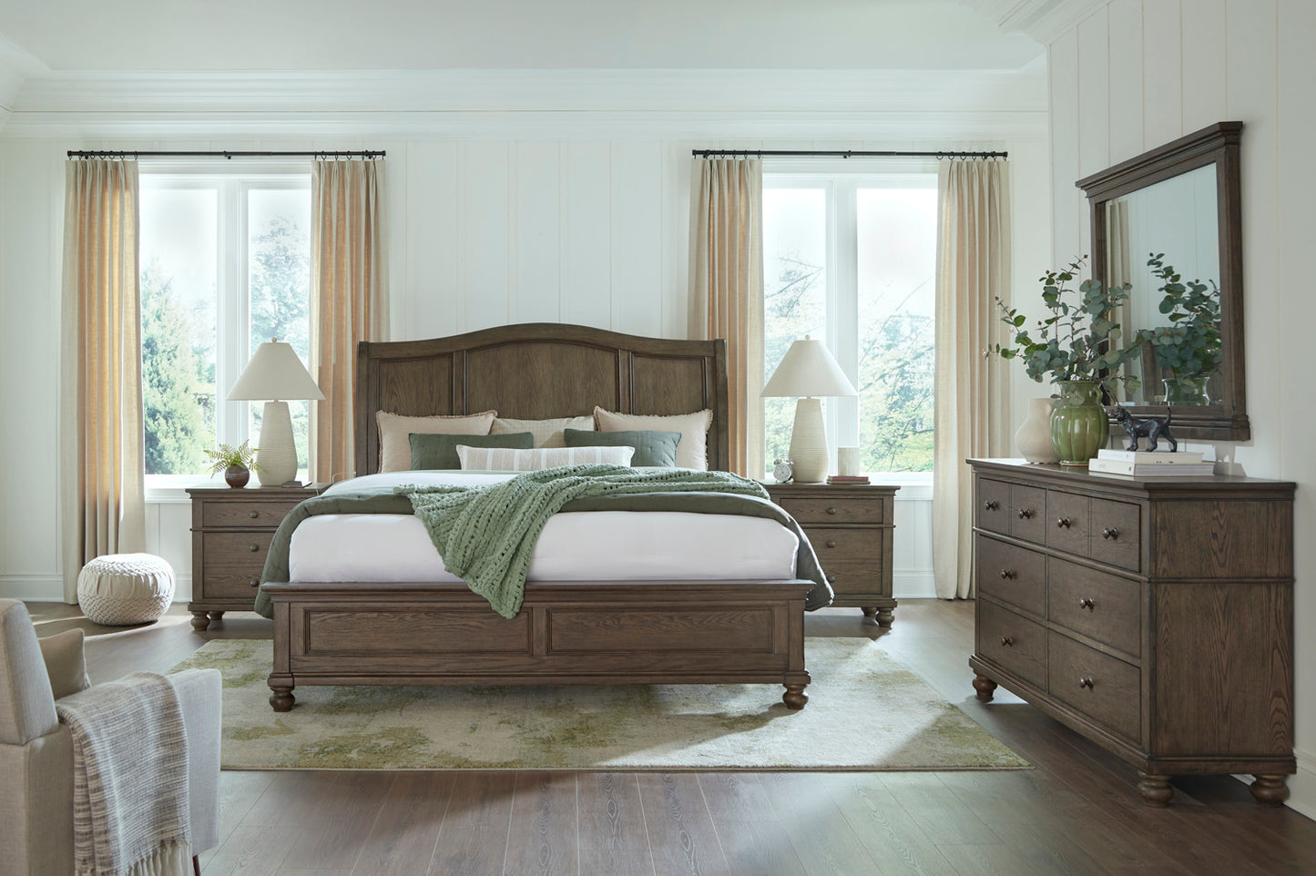 Oxford Sleigh Bed - Chapin Furniture