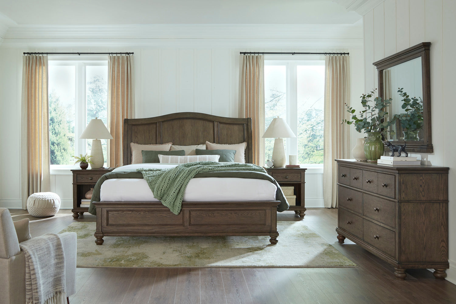 Oxford Sleigh Bed - Chapin Furniture