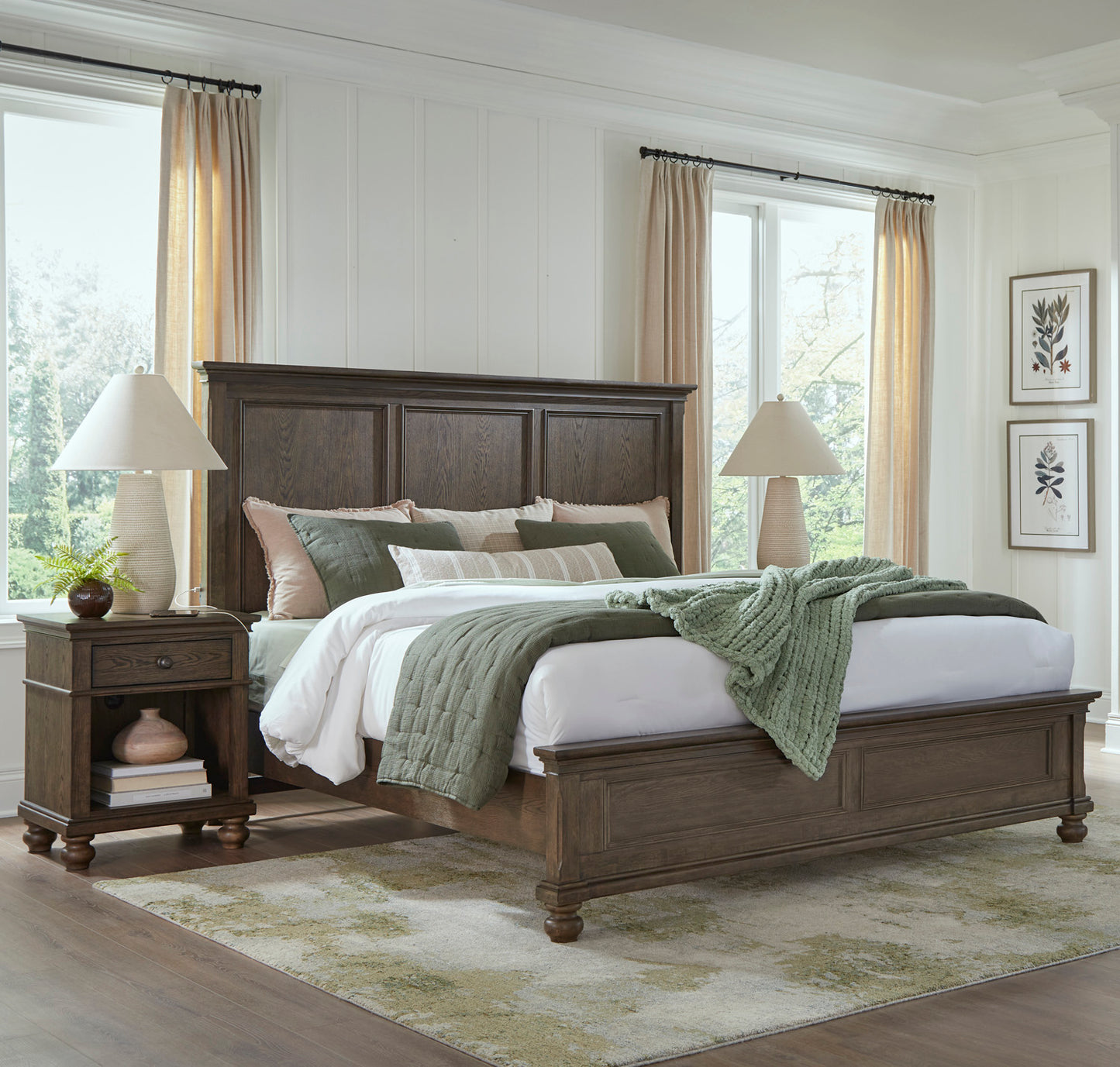 Oxford Panel Storage Bed - Chapin Furniture