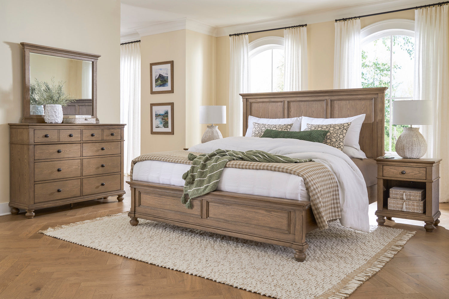 Oxford Panel Storage Bed - Chapin Furniture