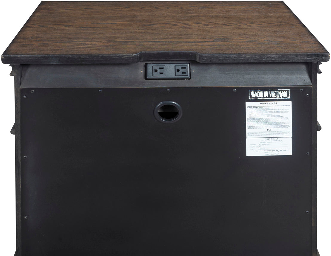 Oxford 2 Drawer Nightstand - Chapin Furniture