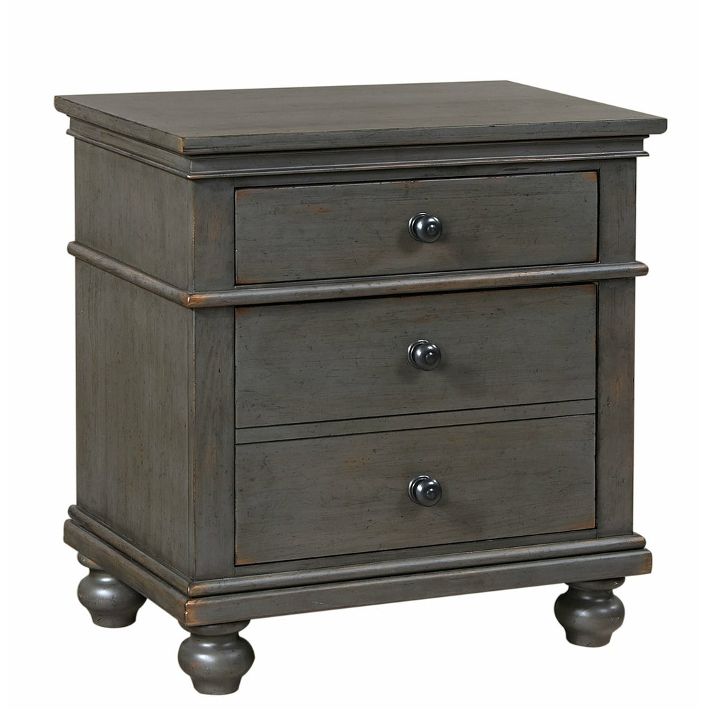 Oxford 2 Drawer Nightstand- Multiple Finish Options - Chapin Furniture