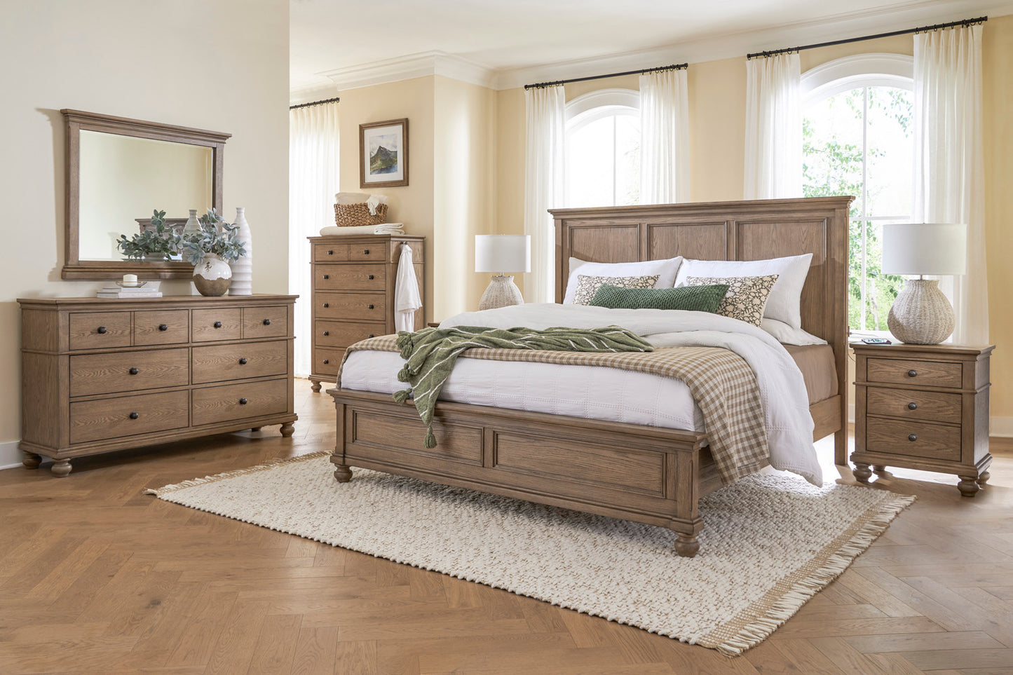 Oxford 2 Drawer Nightstand - Chapin Furniture