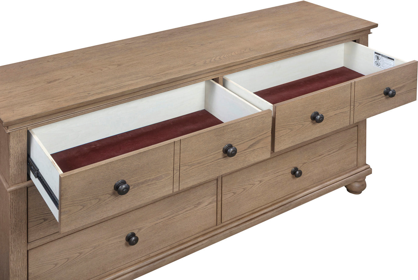Oxford 6 Drawer Dresser - Chapin Furniture