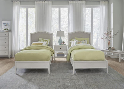 Charlotte Upholstered Twin Bed - Chapin Furniture