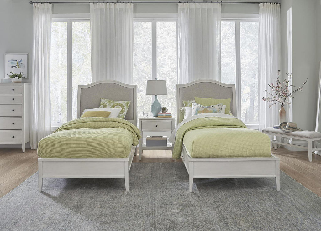 Charlotte Upholstered Twin Bed - Chapin Furniture