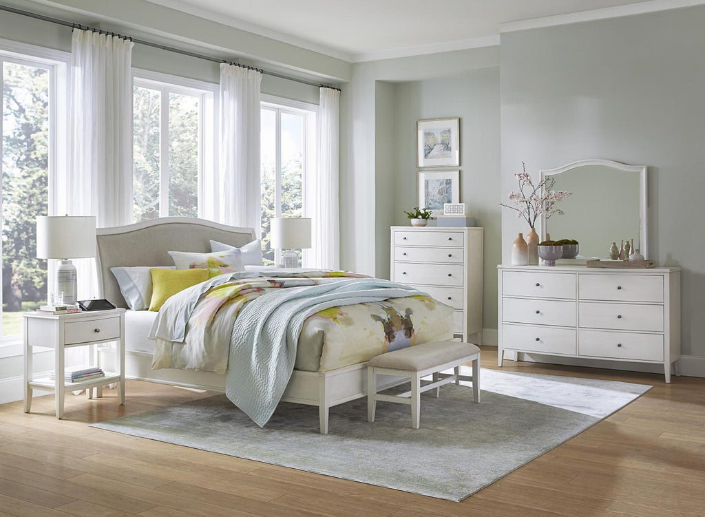 Charlotte Upholstered Queen Bed - Chapin Furniture