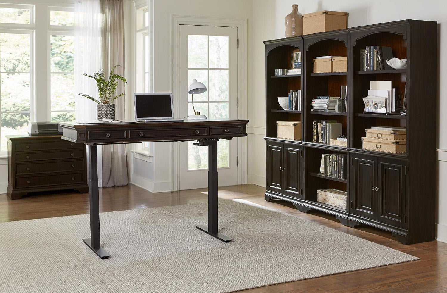 Hampton 62" Lift Desk - Thumbnail 4