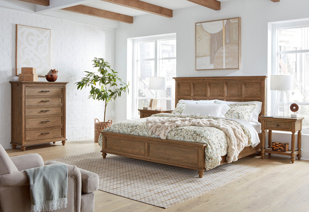 Hensley Panel Bed - King - Chapin Furniture