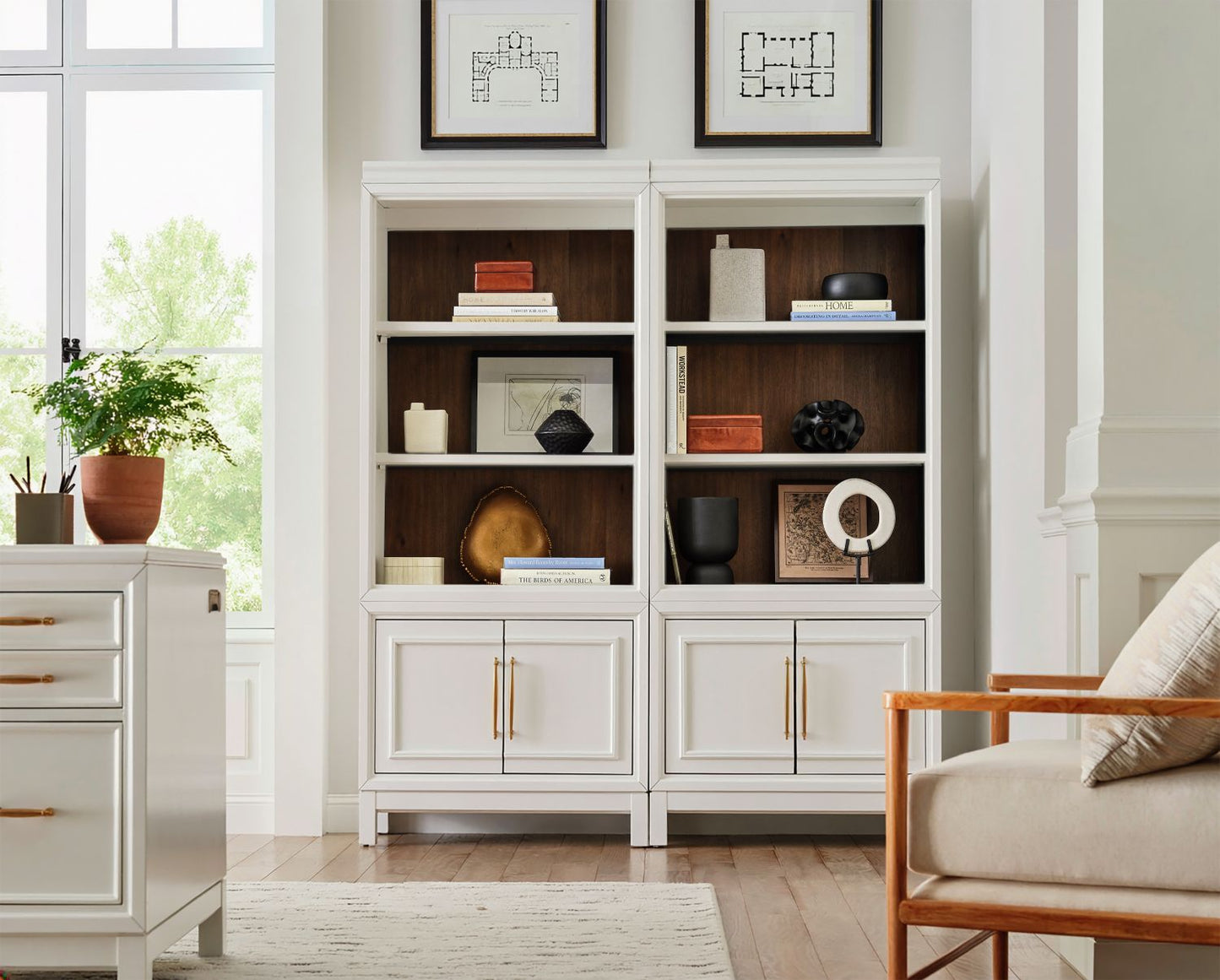 Alexander Door Bookcase - Chapin Furniture
