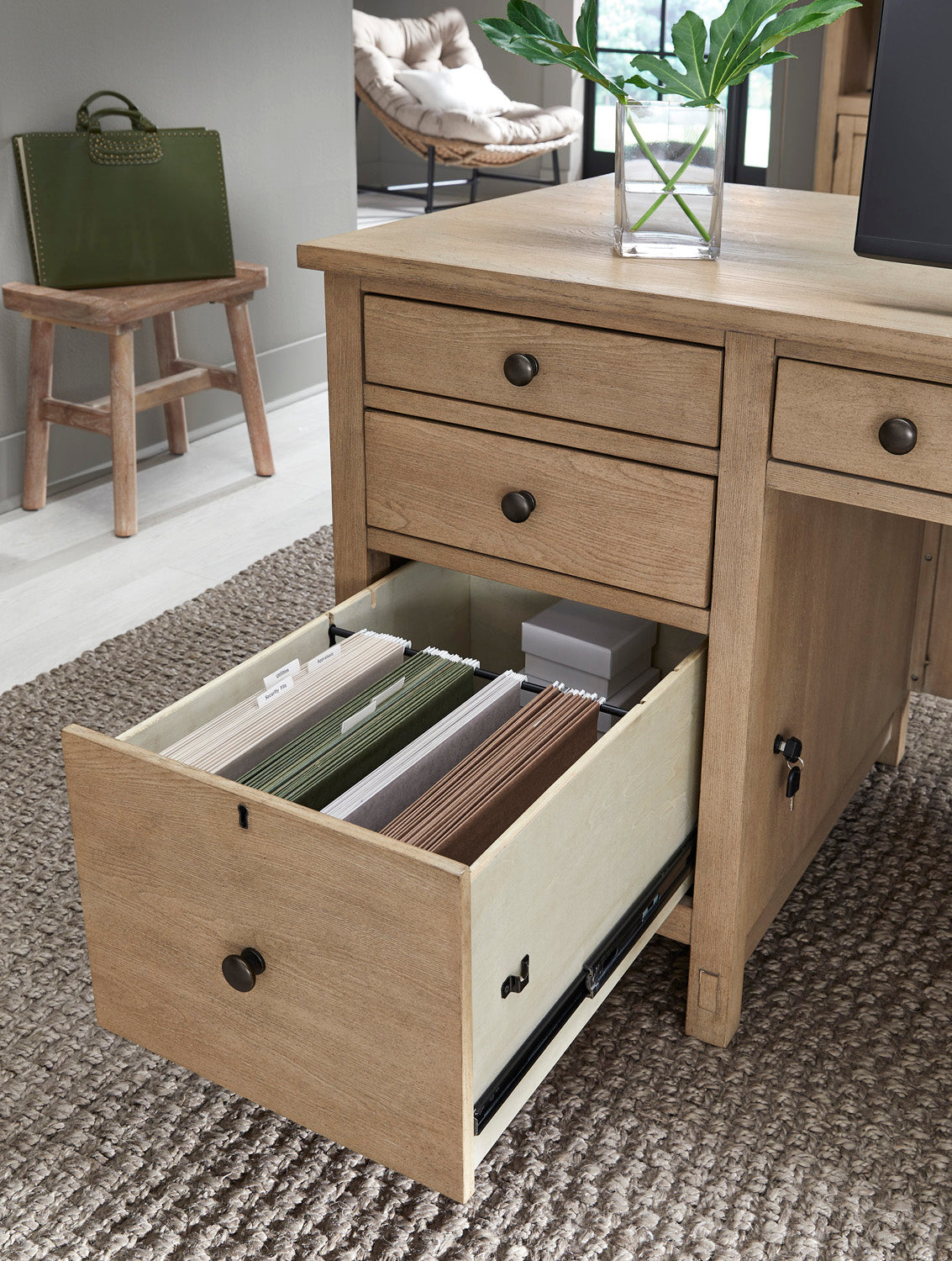 Emerson 66" Executive Desk - Chapin Furniture