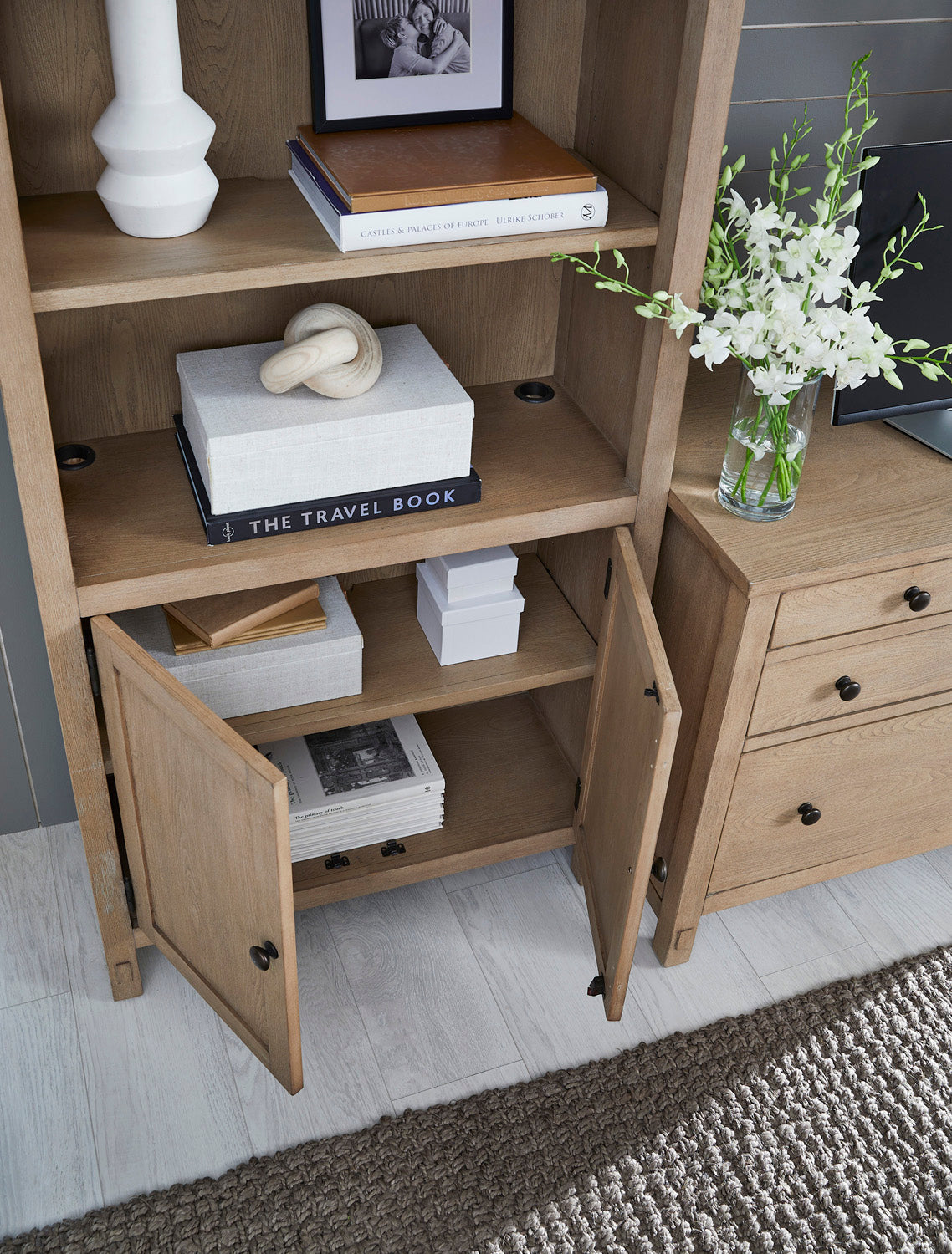 Emerson Door Bookcase - Chapin Furniture