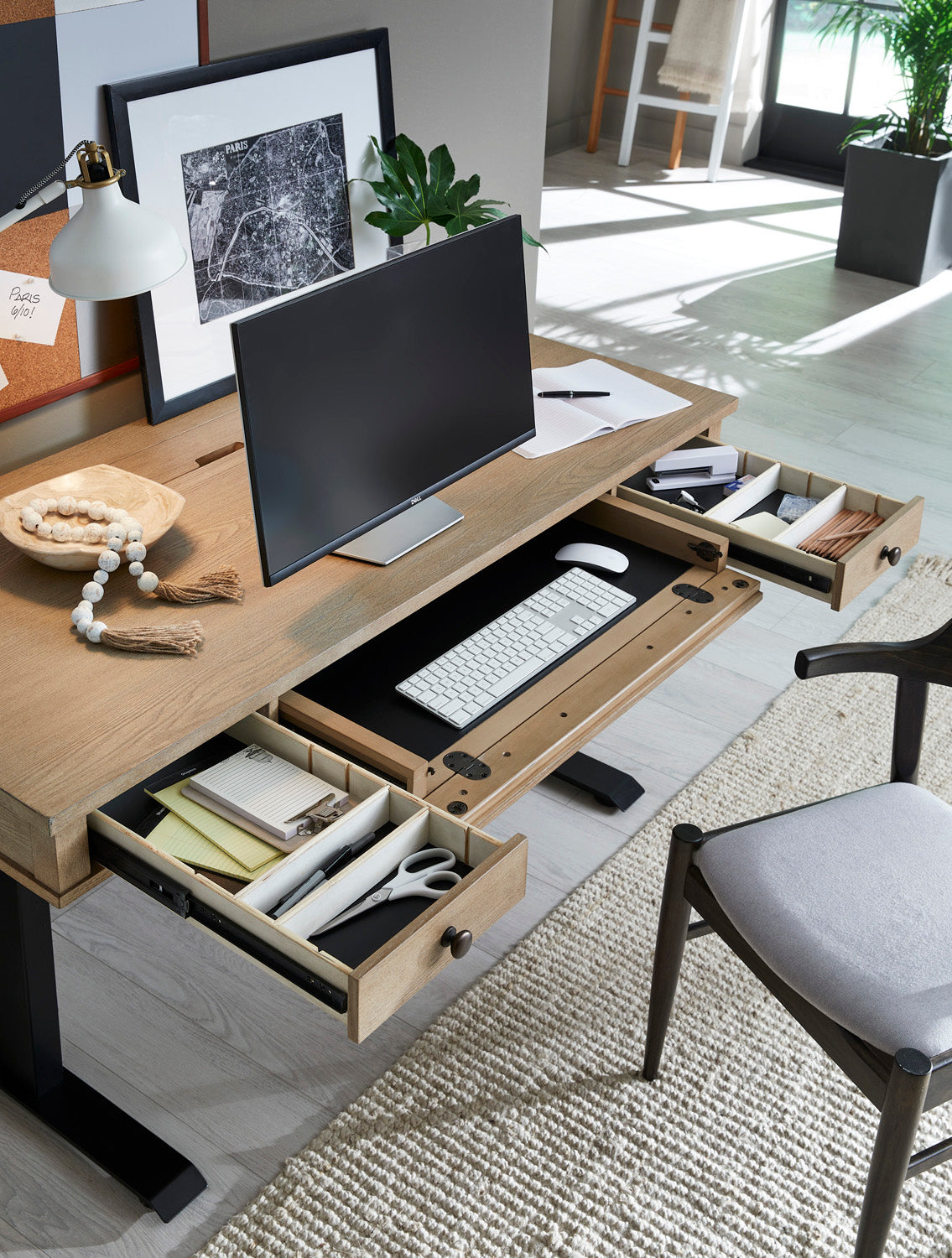 Emerson 60" Lift Desk - Thumbnail 5