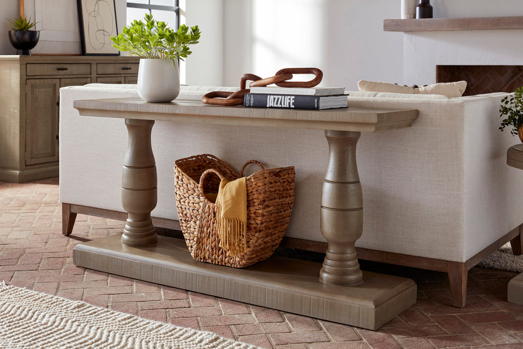 Hermosa Sofa Table - Ancient Stone - Chapin Furniture