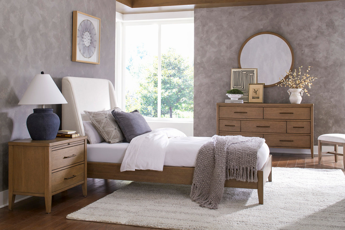 Olivia Upholstered Bed - Chapin Furniture