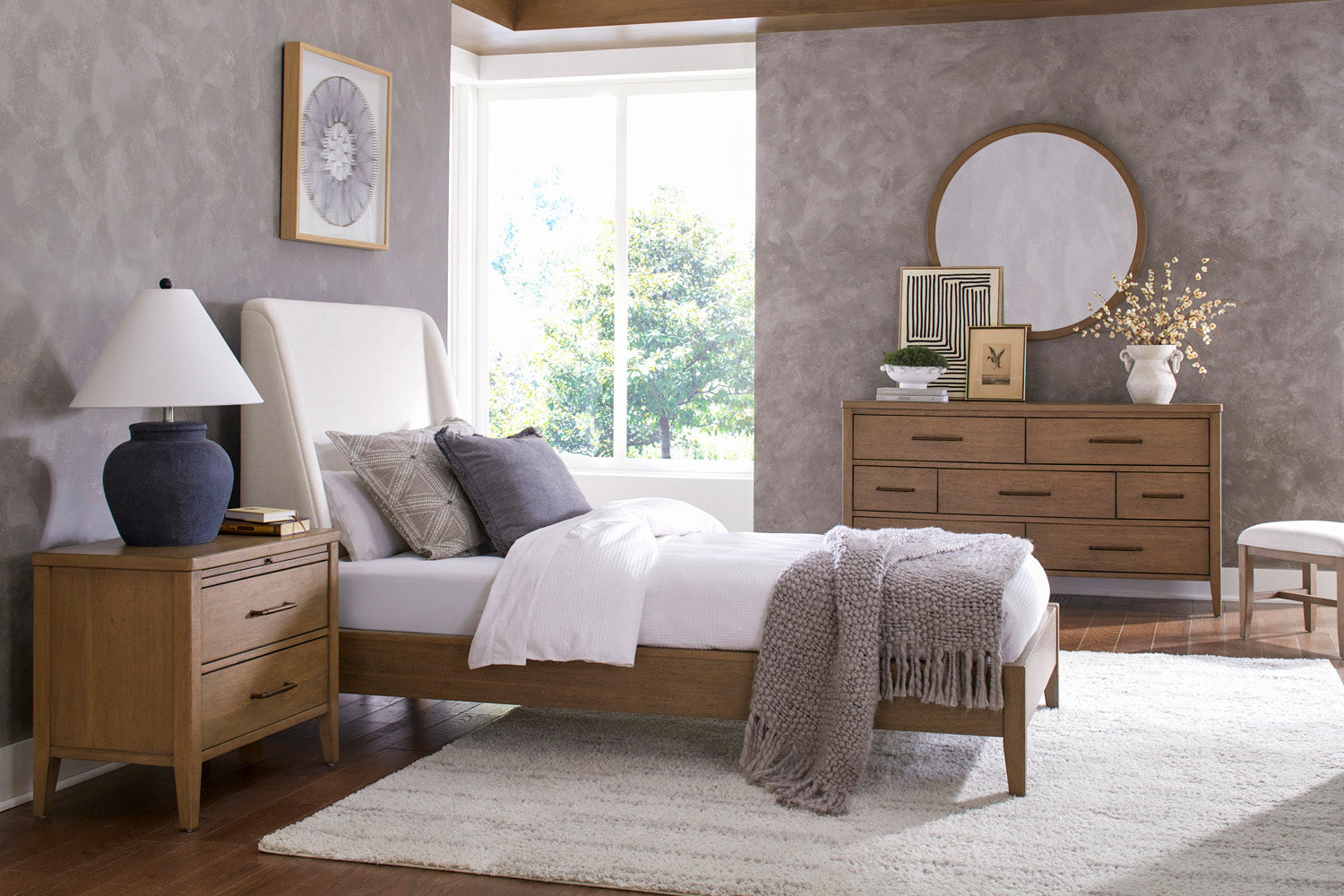 Olivia Upholstered Bed - Chapin Furniture