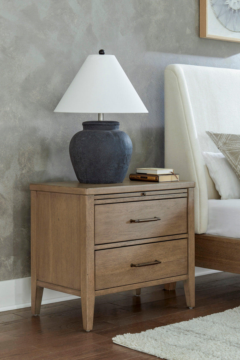 Olivia Two Drawer Nightstand - Chapin Furniture
