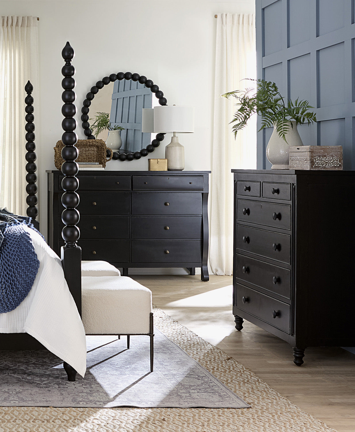 Caroline Bobbin Mirror - Chapin Furniture