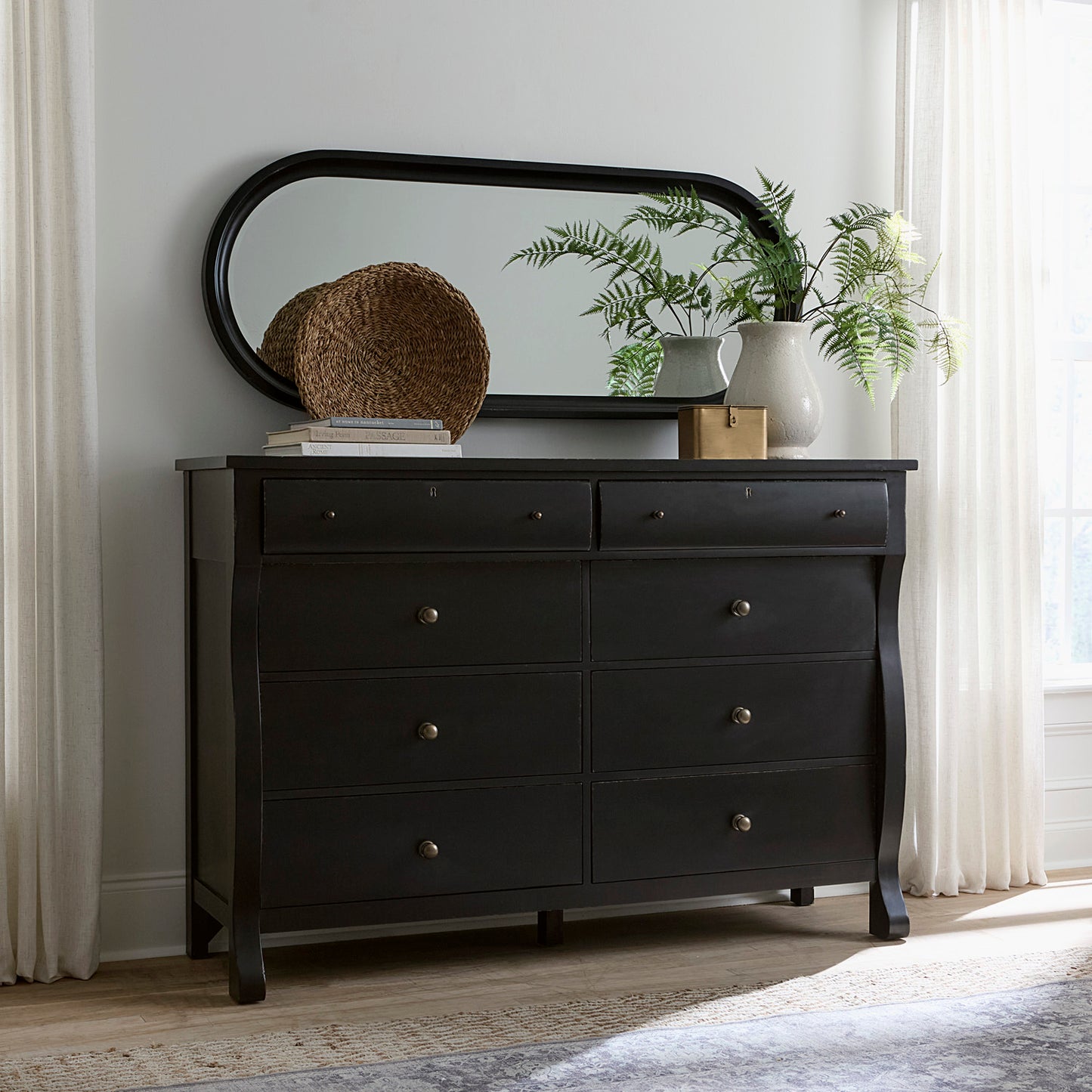 Caroline Oval Mirror - Chapin Furniture