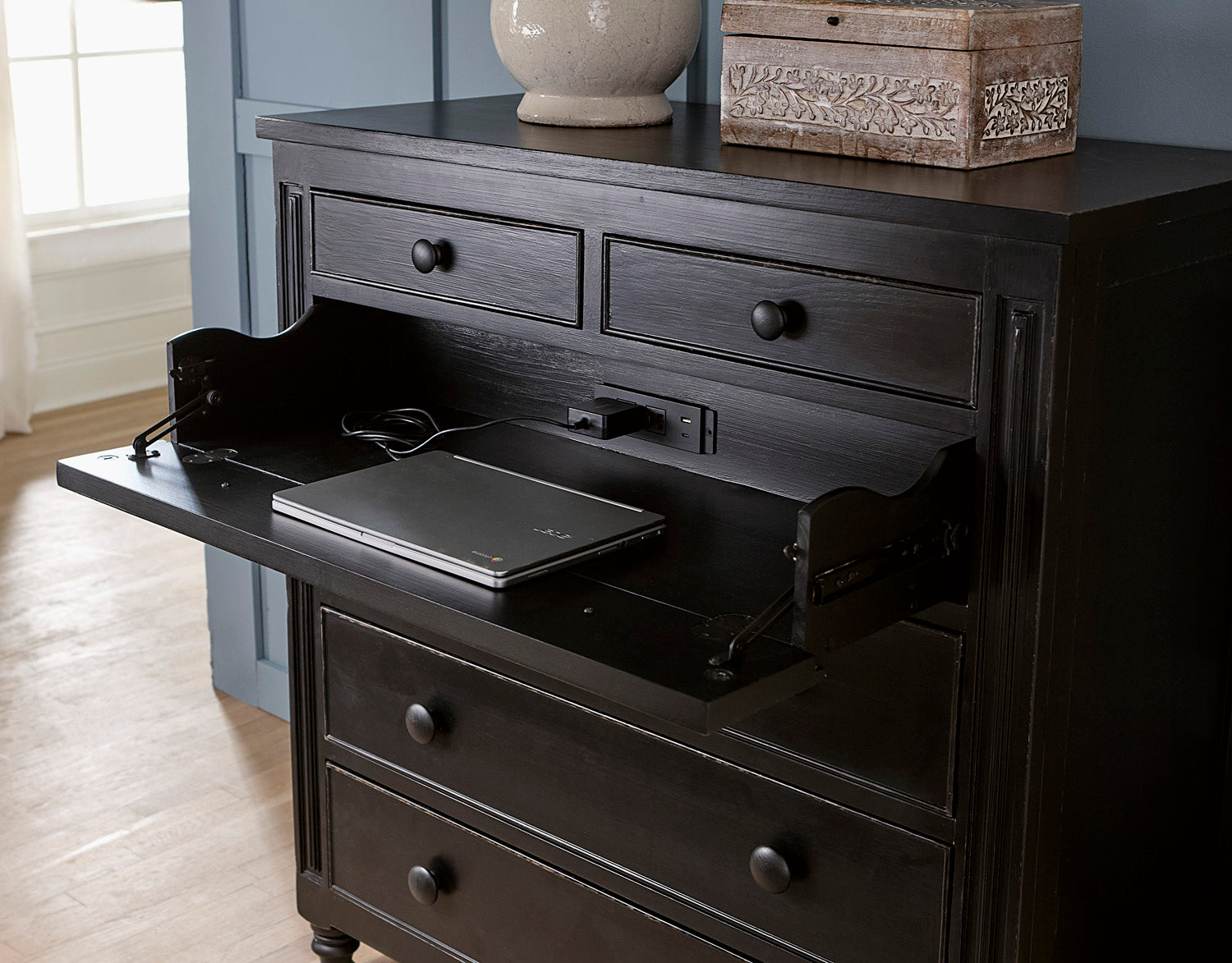 ASPEN FURNITURE Caroline Secretary Chest - Thumbnail 5