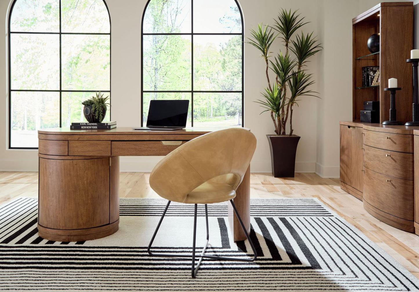 Caden 64" Single Pedestal Desk