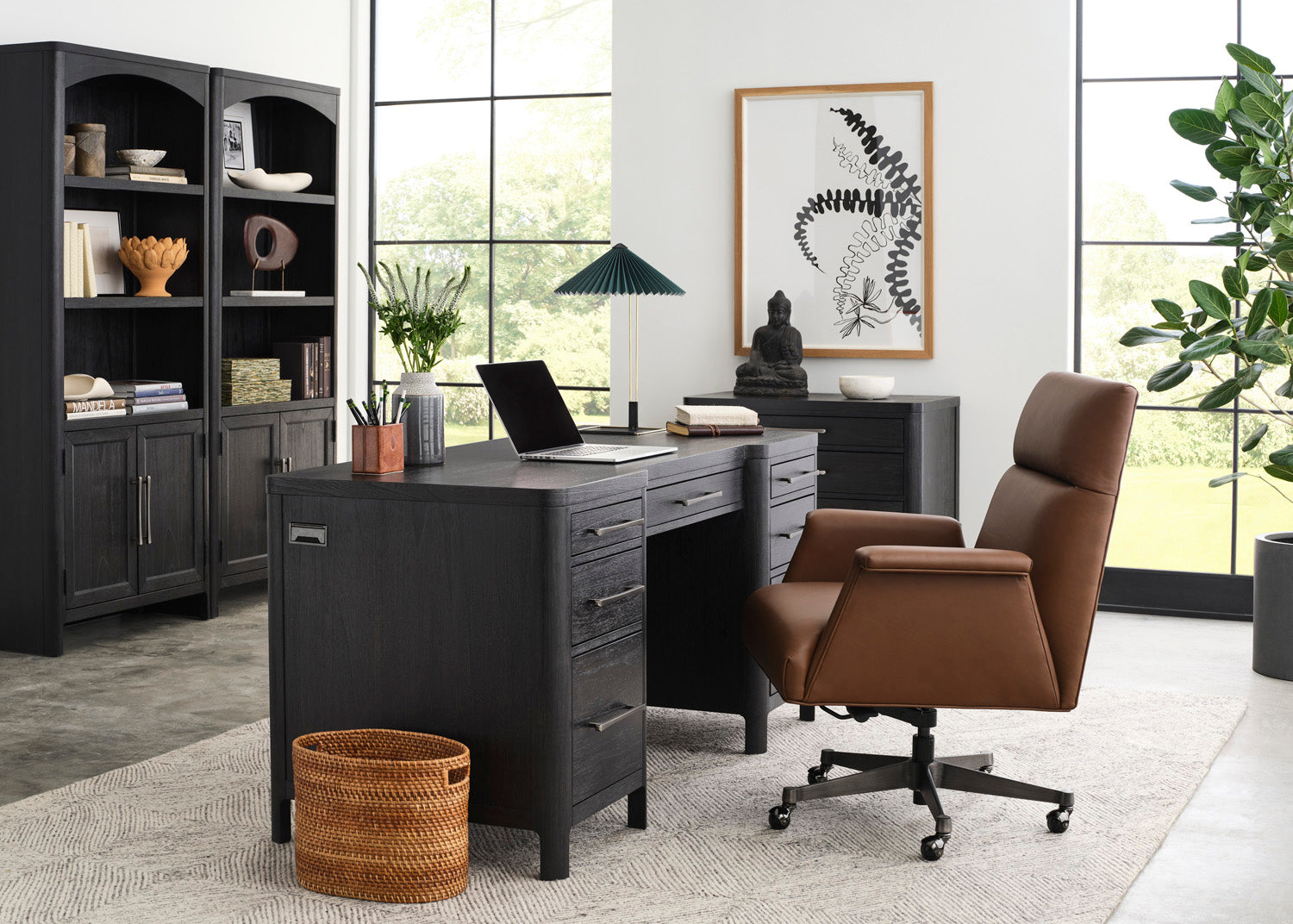 Sloane 66" Executive Desk - Thumbnail 3