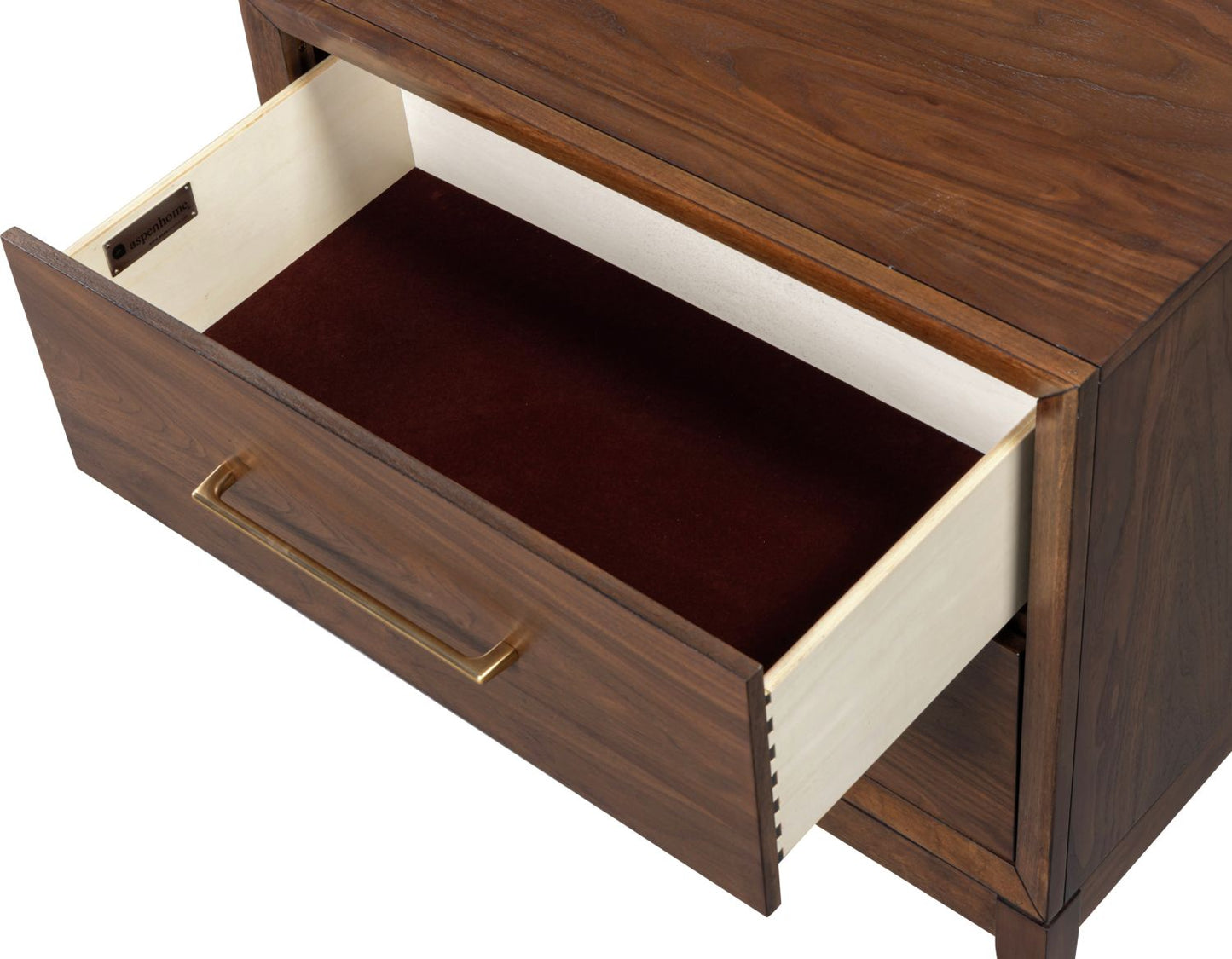 Jasper Two Drawer Nightstand