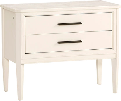 Camden White Liv 360 Nightstand - Chapin Furniture