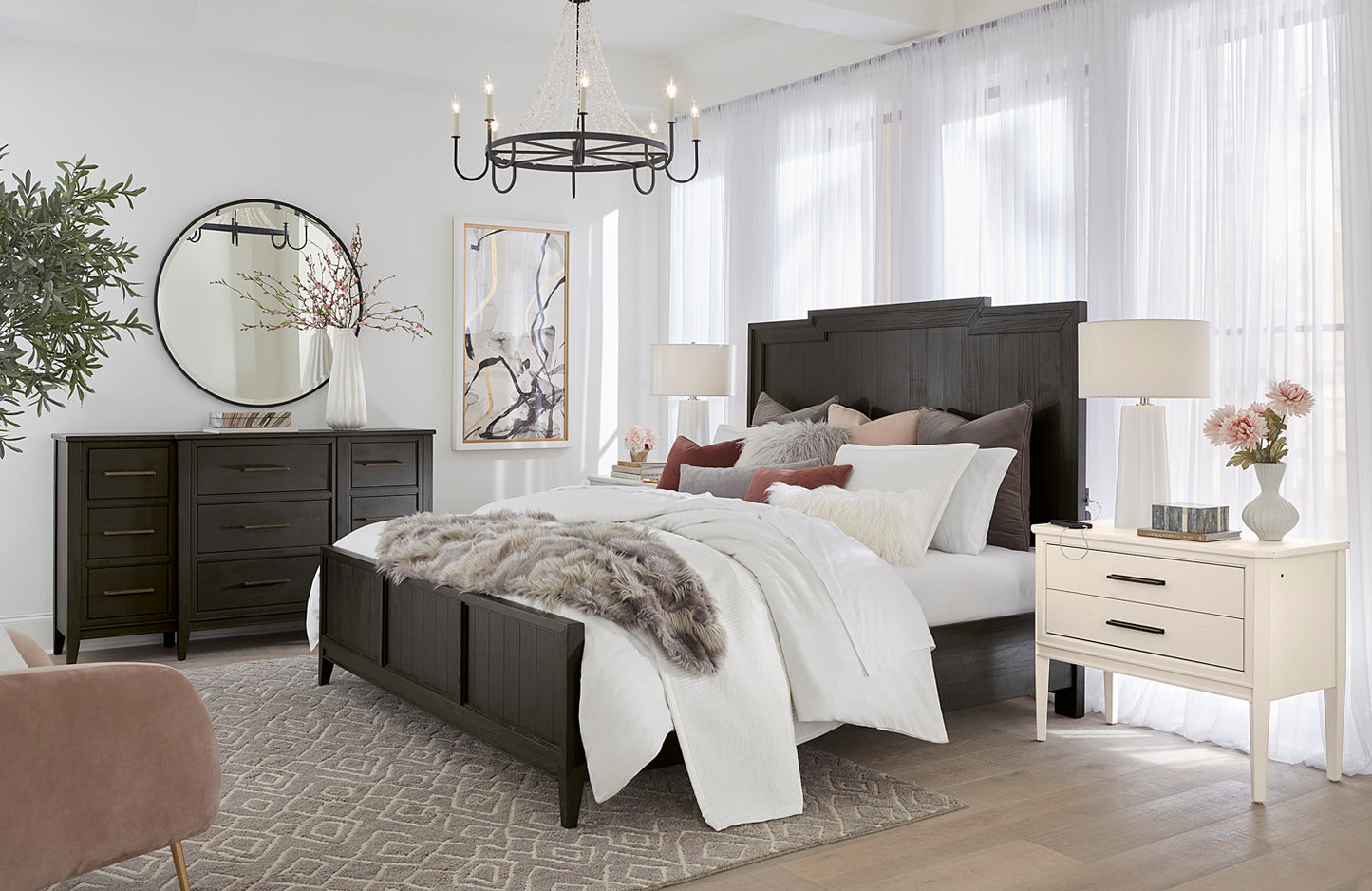 Camden Round Mirror - Chapin Furniture