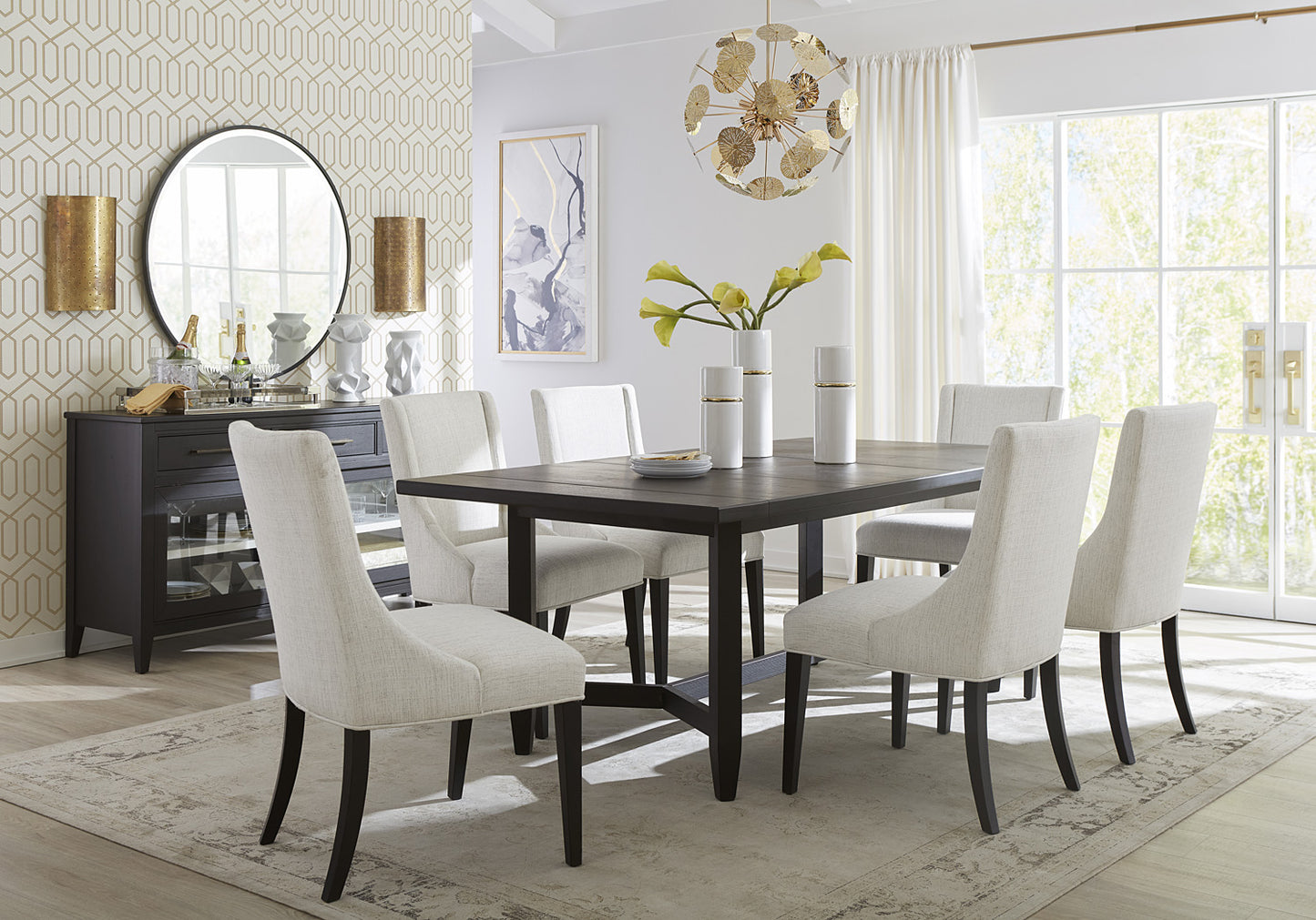 Camden Upholstered Dining Side Chair - Set of 2 - Chapin Furniture