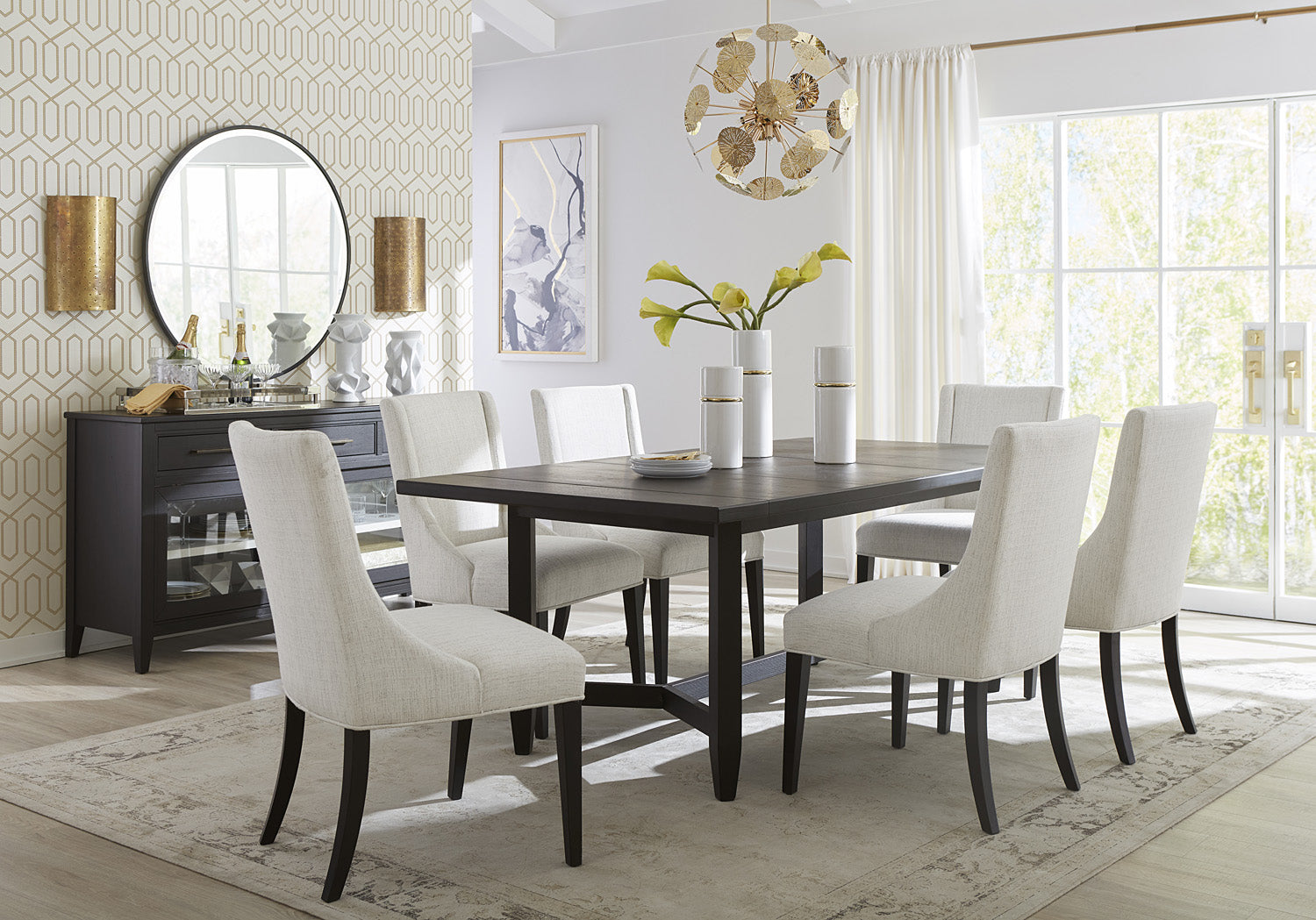 Camden Upholstered Dining Side Chair - Set of 2 - Chapin Furniture