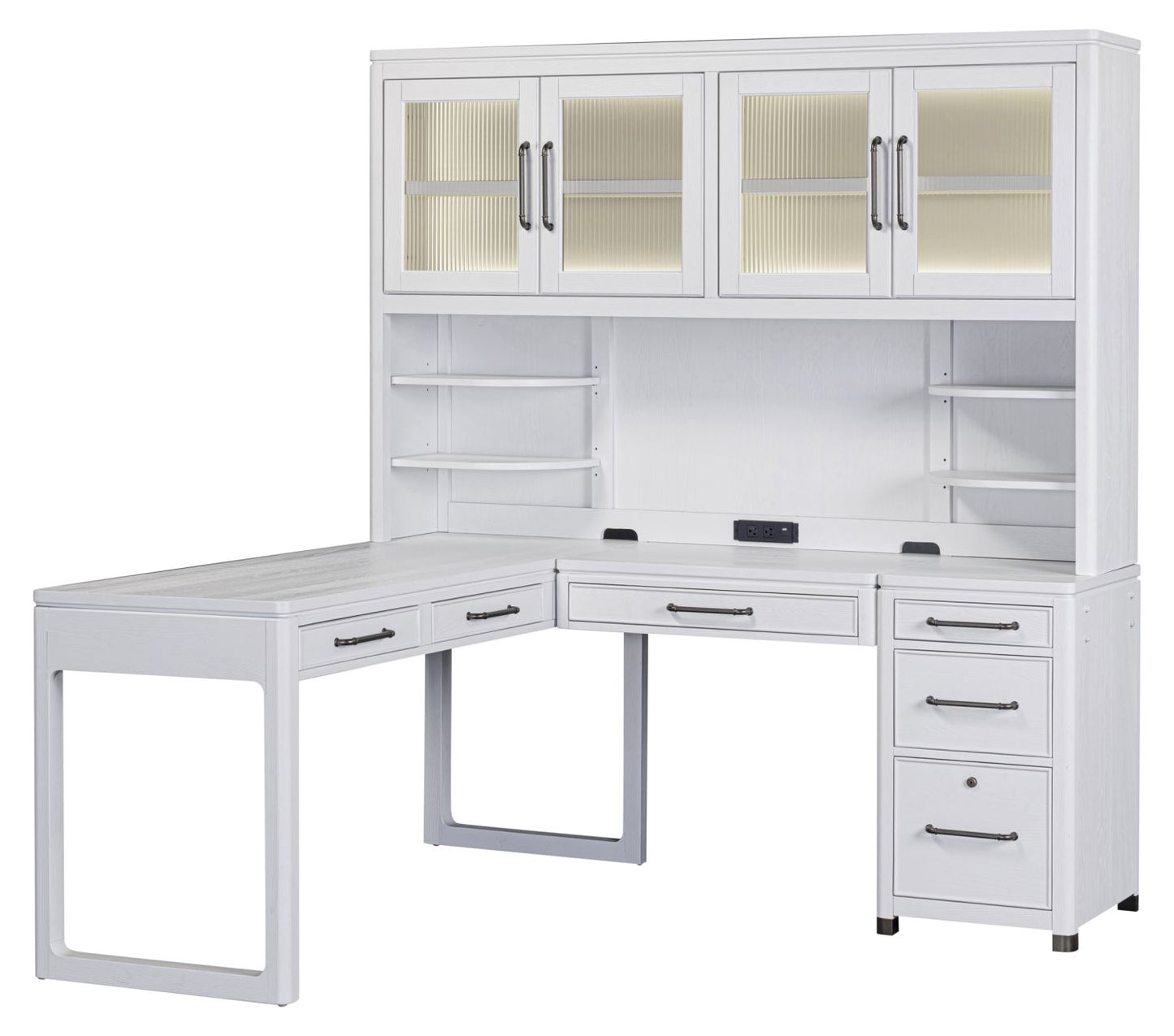 Norah Modular Desk With Hutch Option - Chapin Furniture