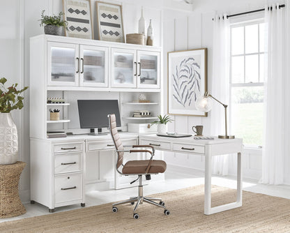 Norah Modular Desk With Hutch Option - Chapin Furniture