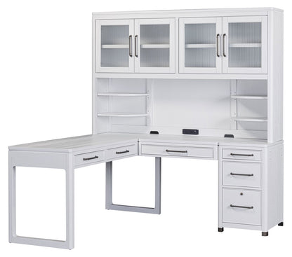 Norah Modular Desk With Hutch Option - Chapin Furniture