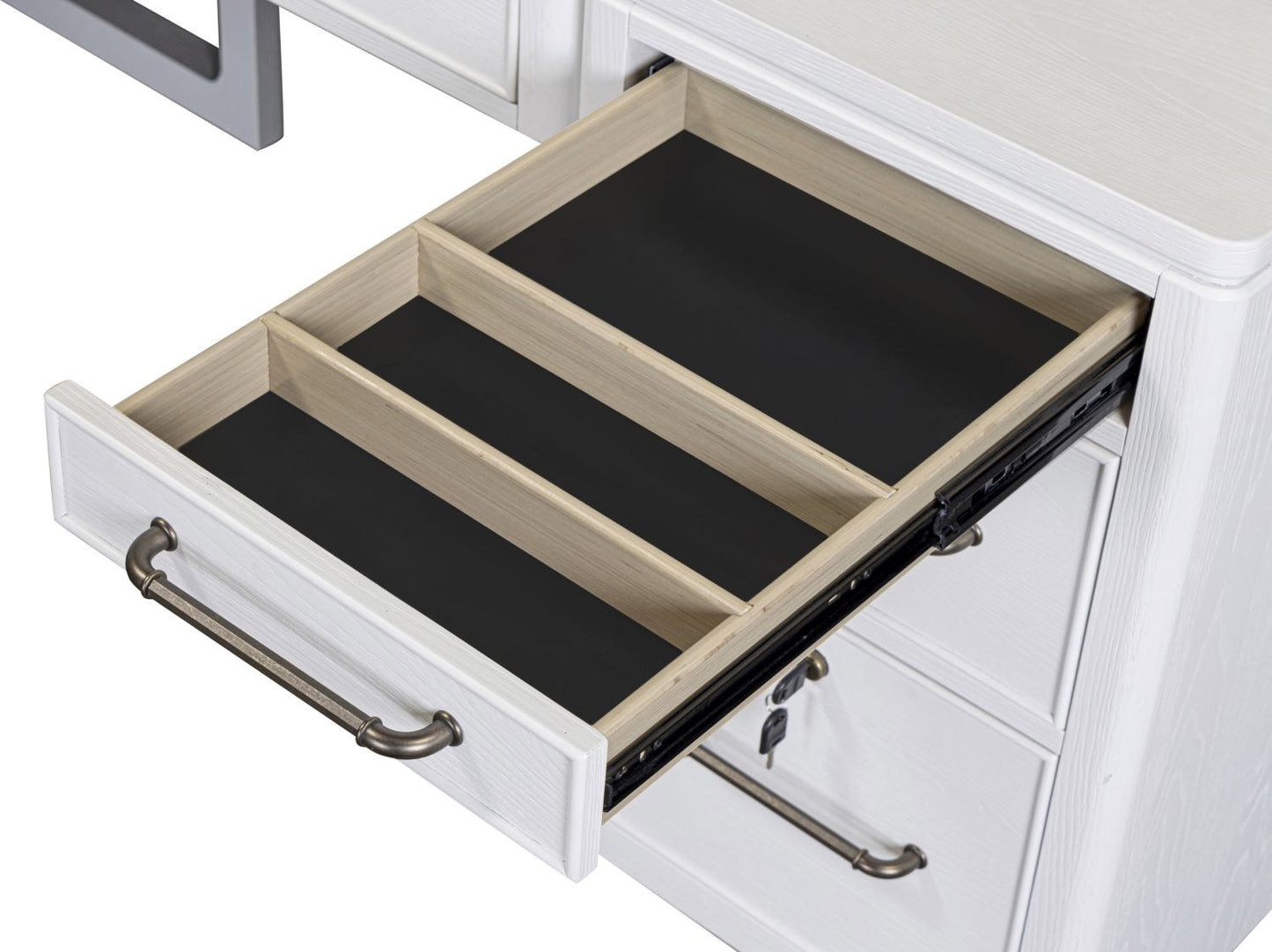 Norah Modular Desk With Hutch Option - Chapin Furniture
