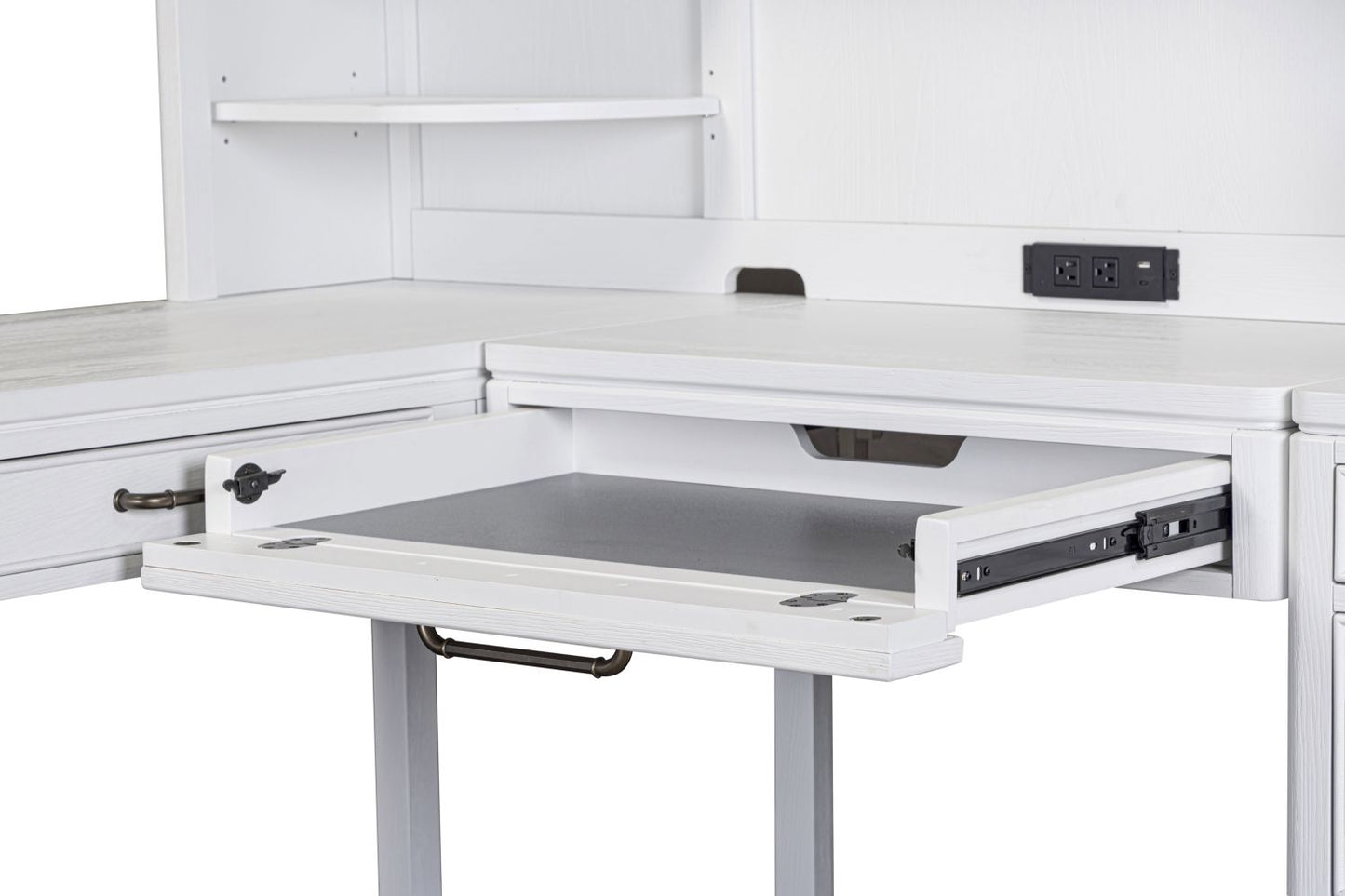 Norah Modular Desk With Hutch Option - Chapin Furniture