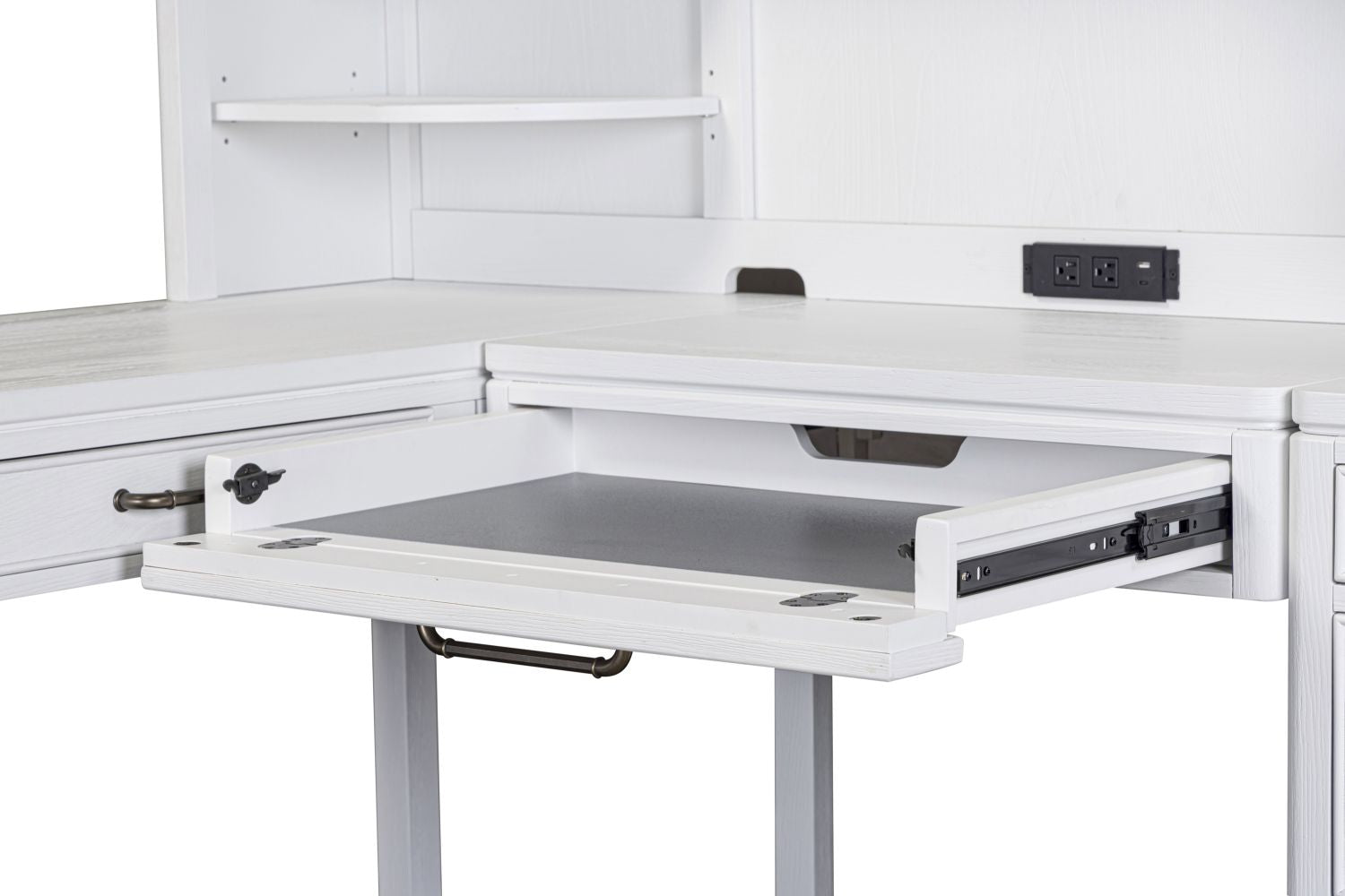 Norah Modular Desk With Hutch Option - Chapin Furniture