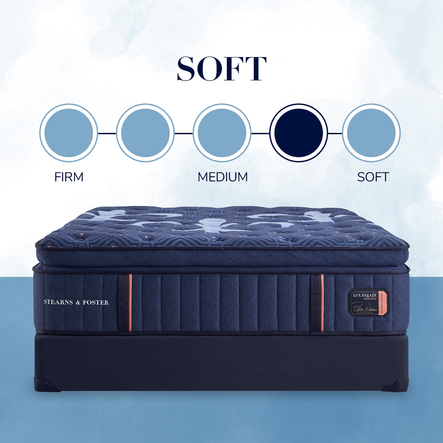 Stearns & Foster® Lux Estate – Soft Pillow Top Mattress - Chapin Furniture