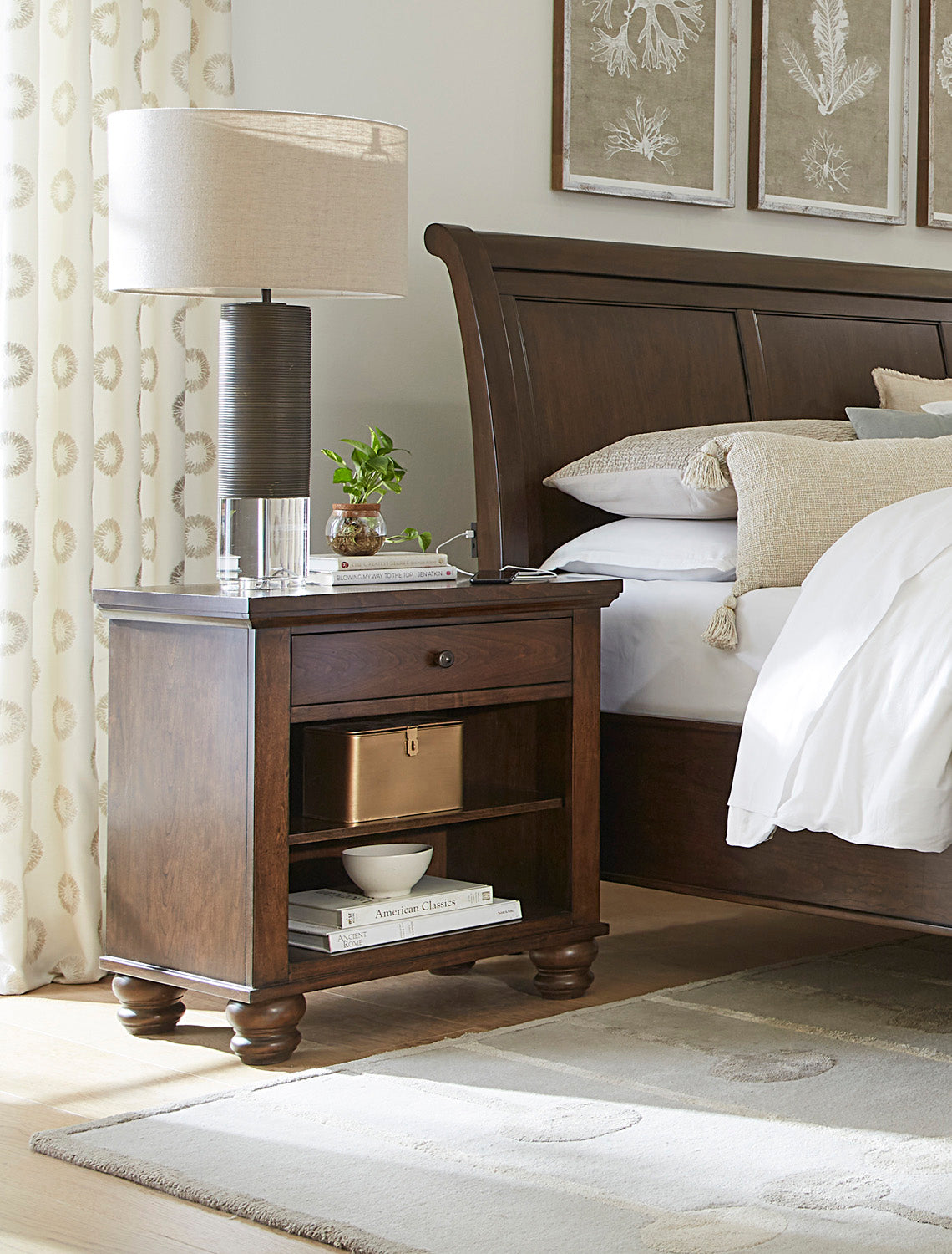Cambridge One Drawer Nightstand - Chapin Furniture