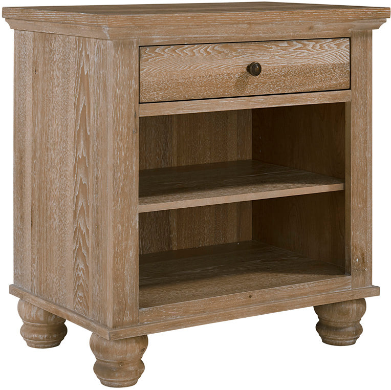 Cambridge One Drawer Nightstand - Modern Khaki - Chapin Furniture