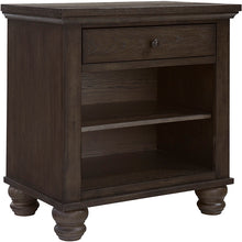 Cambridge One Drawer Nightstand - Cracked Pepper - Chapin Furniture
