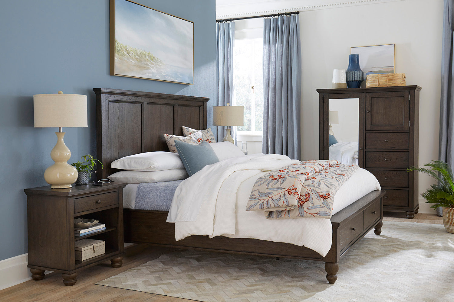 Aspen Furniture Cambridge Nightstand - Thumbnail 3
