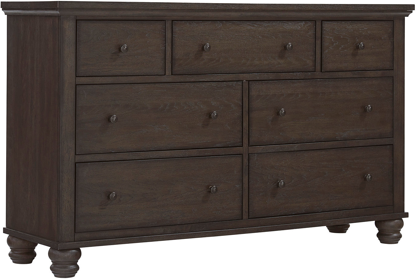Cambridge Double Dresser - Cracked Pepper - Chapin Furniture
