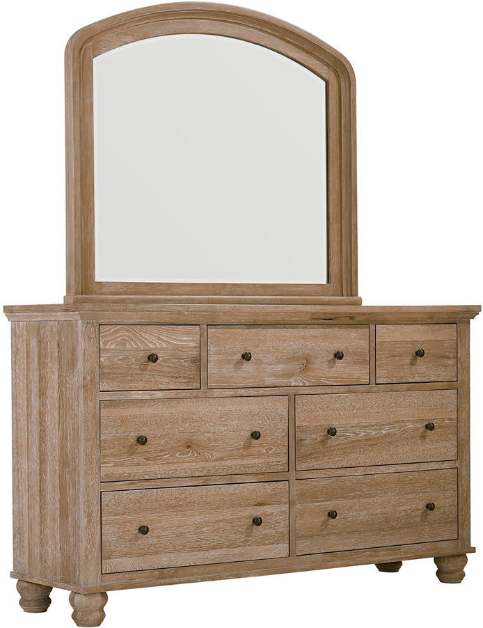 Cambridge Double Dresser Mirror - Modern Khaki - Chapin Furniture