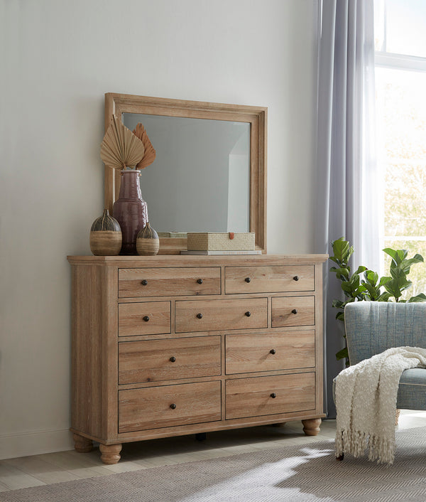 Cambridge Mirror - Modern Khaki - Chapin Furniture