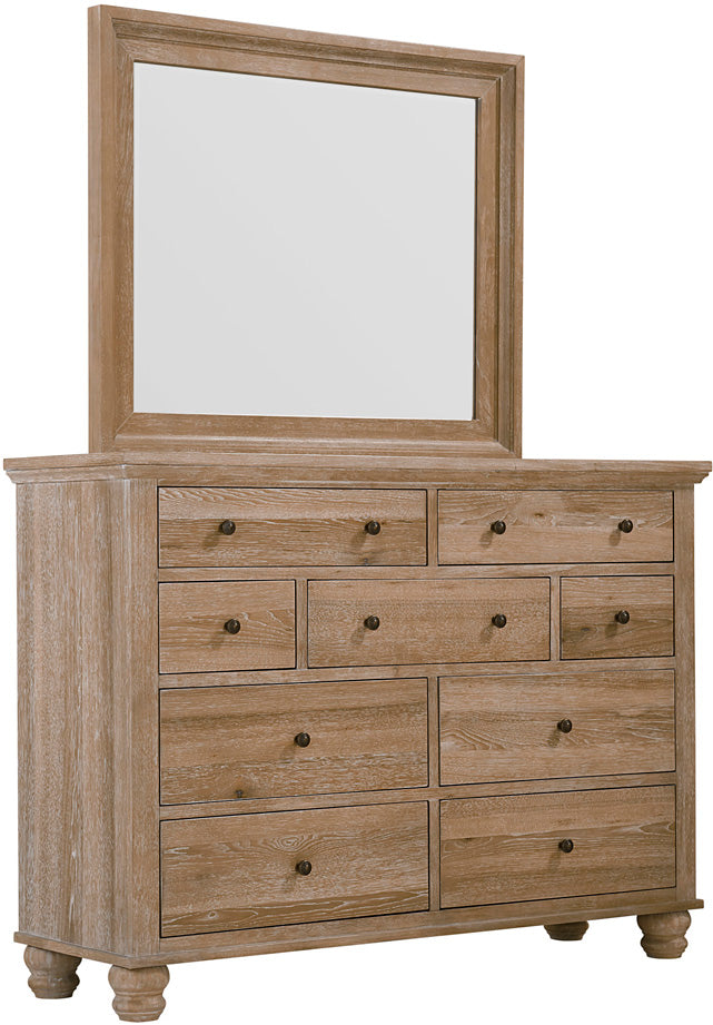 Cambridge Mirror - Modern Khaki - Chapin Furniture