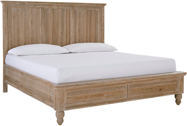 Cambridge Panel Bed - King - Modern Khaki - Chapin Furniture