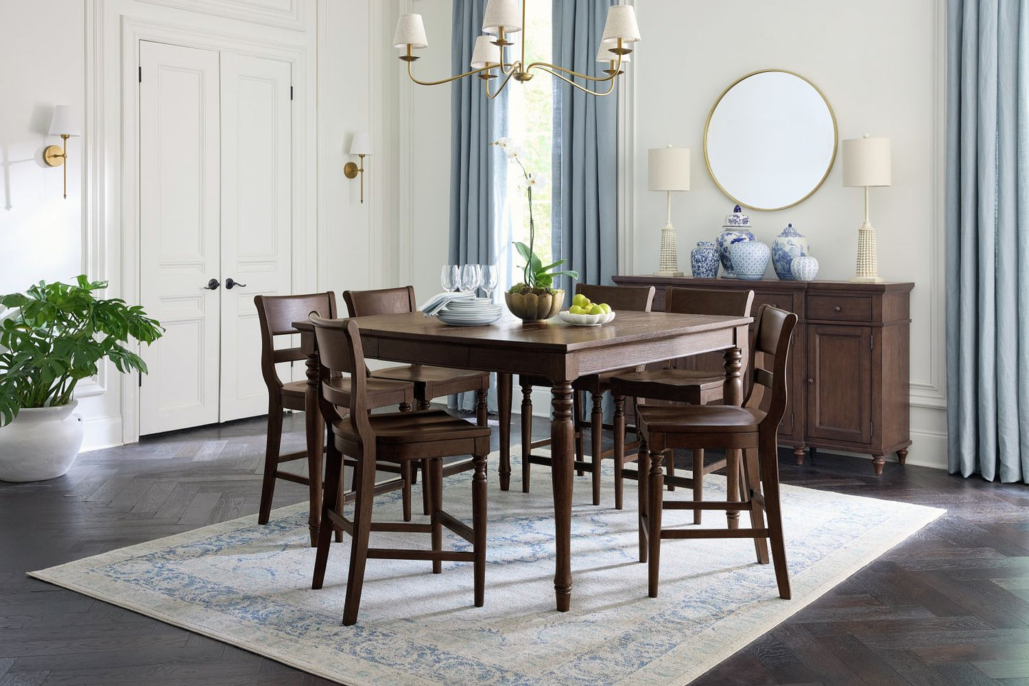Cambridge Extendable Counter Height Table