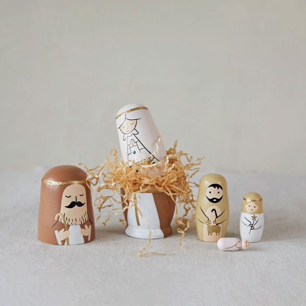 Nativity Nesting Dolls - Chapin Furniture